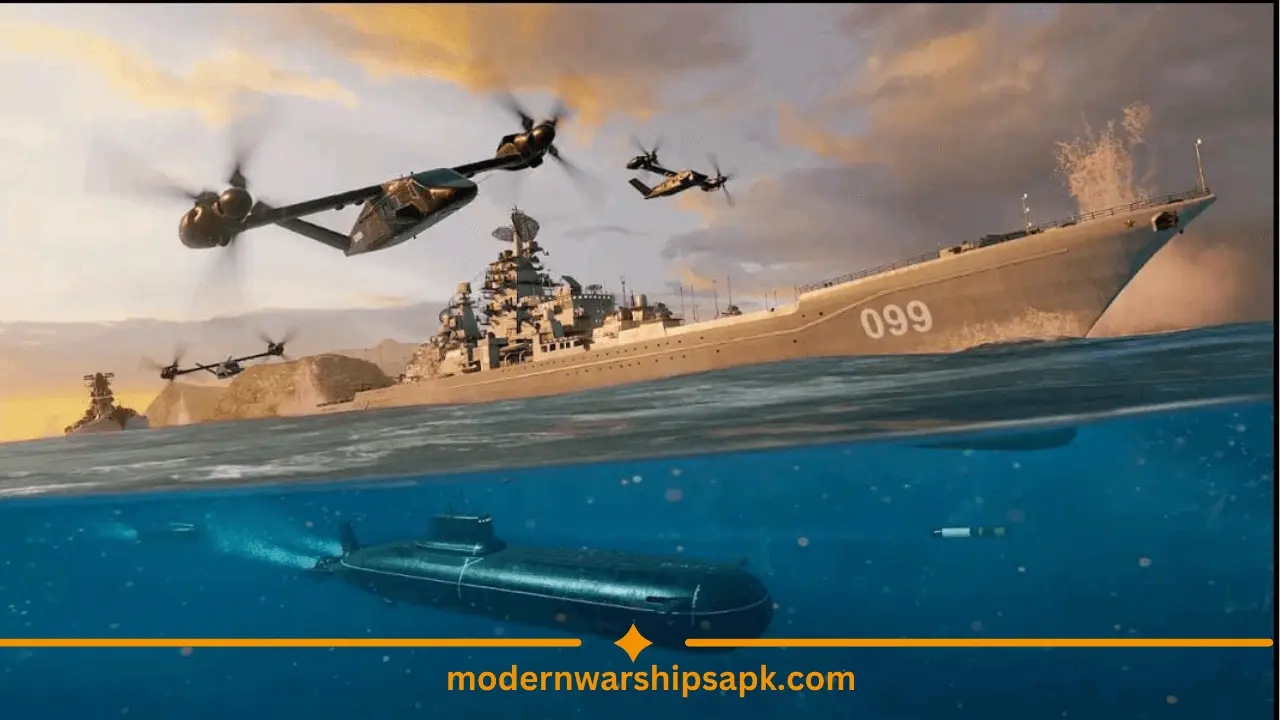 Features of Modern Warships For PC