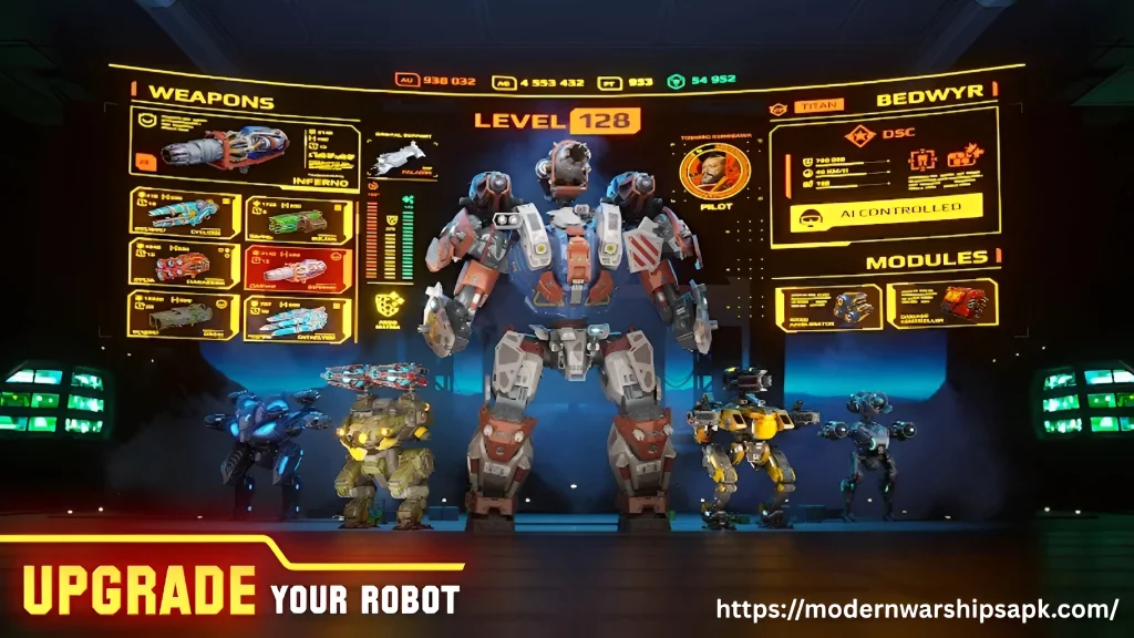 War Robots Mod APK All Robots Unlocked