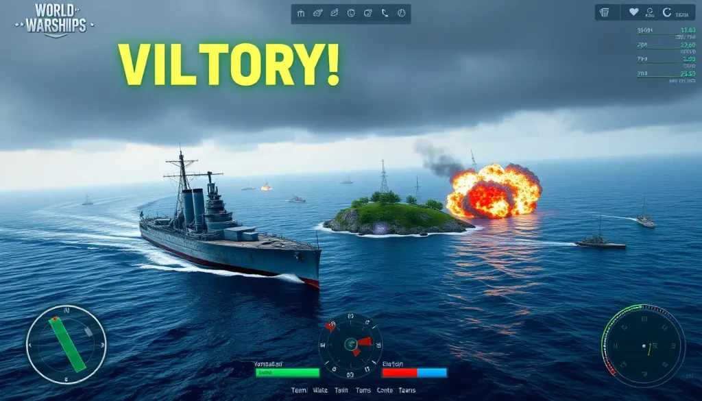 Battle of warship Online